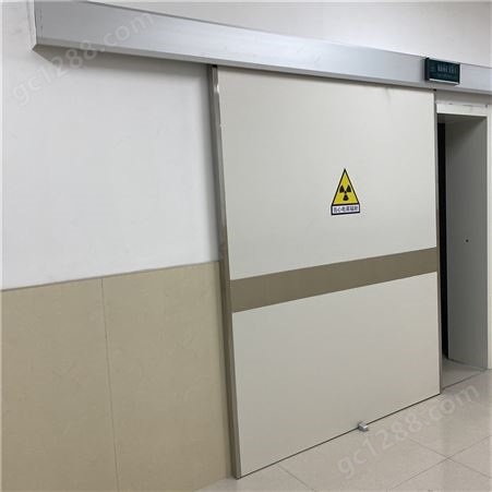 影像科CT室DR室X光室专用电动防护铅门 放射科不锈钢防辐射门